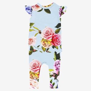 Posh Peanut Country Rose Romper